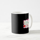 Mug Pré-coquet nœud P est pour l'enseignant pré-matern (Devant droit)