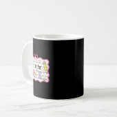 Mug Pré-coquet nœud P est pour l'enseignant pré-matern (Devant gauche)
