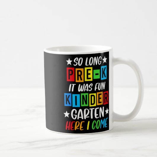 Mug Pré-k Grad 2025 Graduation préscolaire 2025 Si lon (Droite)