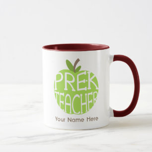 Mug Pré le vert Apple de professeur de K attaquent