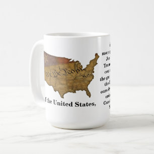 Mug Préambule de la Constitution des États-Unis
