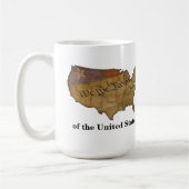 Mug Préambule de la Constitution des États-Unis (Gauche)