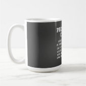 Mug Prêcher sur l'appréciation du pasteur avec la Bibl (Gauche)