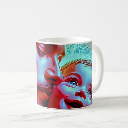 Mug Precieux Père Bébé Bond (Devant droit)