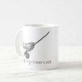 Mug Précision à chaque lancer (Devant gauche)