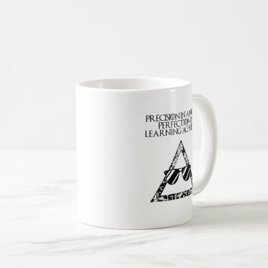 Mug Precision Angles Perfection Learning Math (Devant droit)