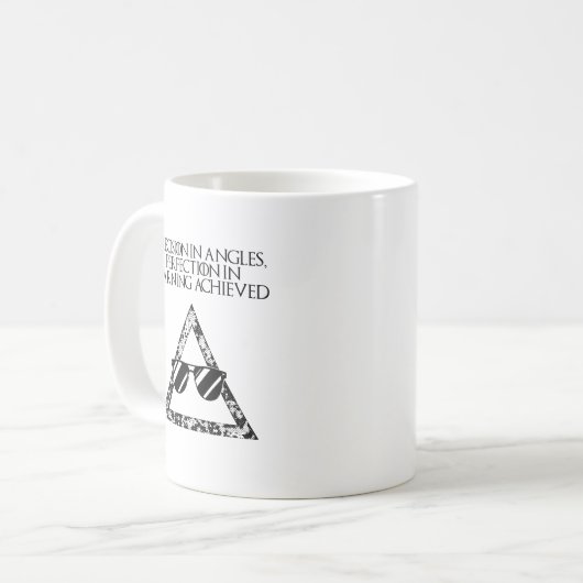 Mug Precision Angles Perfection Learning Math (Devant gauche)