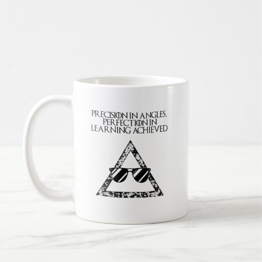 Mug Précision des Angles Perfection de l'Apprentissage (Gauche)