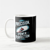Mug Précision Puissance Perfection Ski Alpin (Gauche)
