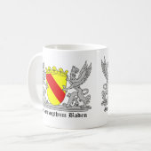 Mug Prédateur badien de l'écriture Grand-Duché de Bade (Devant gauche)