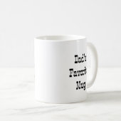 Mug préféré de papa personnalisé | Maison de plage (Devant droit)