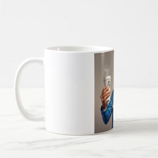 Mug préféré du médecin - Sip Your Caffeine with Ca (Gauche)