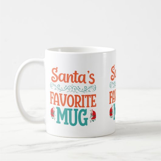 Mug préféré du Père Noël (Gauche)