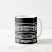 Mug Préférence de thé Message Caché Nom 102W Moderne (Devant droit)