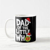 Mug Pregnancy Announcemen Dad Of The Little Who  (Gauche)