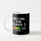 Mug Pregnancy Announcement 2026 Waiting For Player 3 D (Gauche)