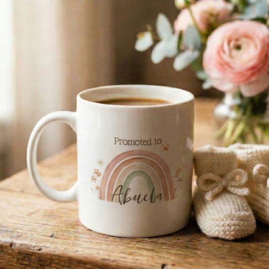 Mug Pregnancy Announcement Abuela Gif