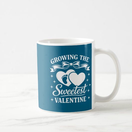 Mug Pregnancy Announcement Growing The Sweetest Valent (Droite)