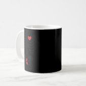 Mug Pregnant Skeleton Twin Halloween Skeleton Boxing T (Devant gauche)