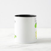 Mug Pregosaurus Funny Dinosaur Enceinte (Centre)