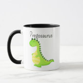 Mug Pregosaurus Funny Dinosaur Enceinte (Gauche)