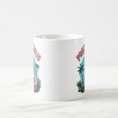 Mug Pregosaurus Funny Grossesse Faire-part Dino Maman (Centre)