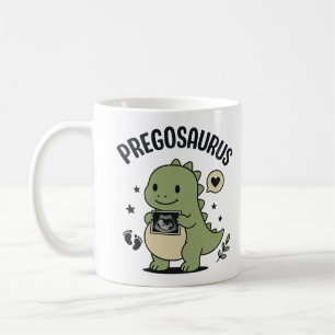 Mug Pregosaurus Grossesse Maternité Cadeau Dino