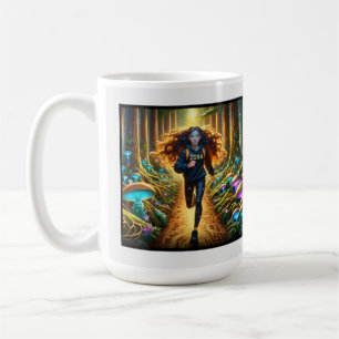 Mug PRELIGION t-shirt blanc avec Zora Run Preligion
