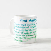 Mug Premier amendement (Devant gauche)