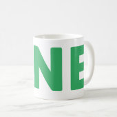 Mug premier anniversaire (Devant droit)