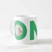 Mug premier anniversaire (Devant gauche)