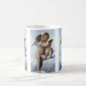 Mug Premier baiser de Bouguereau, Vintages anges victo (Centre)