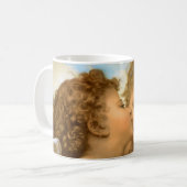 Mug Premier Baiser (détail d'ange) par Bouguereau (Devant gauche)