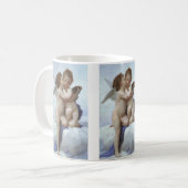 Mug Premier Baiser par Bouguereau, Anges victoriens d' (Devant gauche)