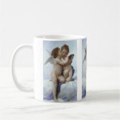 Mug Premier Baiser par Bouguereau, Anges victoriens d' (Gauche)