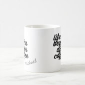 Mug premier café, personnalisé (Centre)