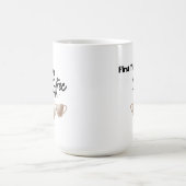 Mug Premier café sur un (Centre)