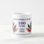 Mug Premier centenaire de guerre mondiale (Centre)