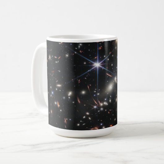 Mug Premier champ profond de l'univers de James webb (Devant gauche)