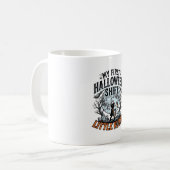 Mug Premier costume de nourrisson de lune effrayant de (Devant gauche)