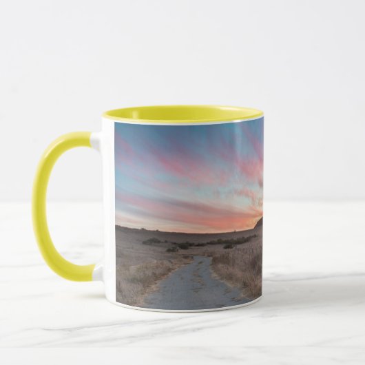 Mug Premier coucher du soleil du jour (Gauche)