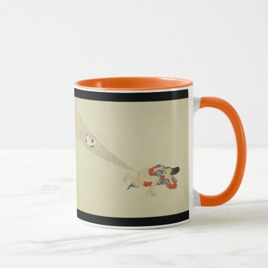 Mug Premier défilement, Anciennes batailles japonaises (Droite)