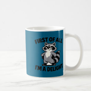 Mug Premier d'un dicton drôle et sarcastique de raton