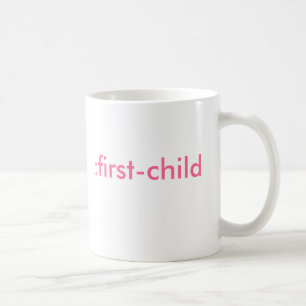 Mug : premier-enfant (c'est une fille)
