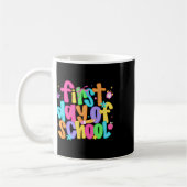 Mug Premier Jour De Classe Enseignants Élève Retour À  (Gauche)