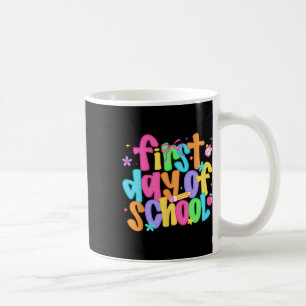 Mug Premier Jour De Classe Enseignants Élève Retour À 