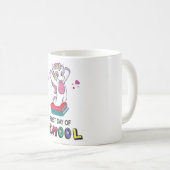 Mug Premier jour de l'école Unicorn (Devant droit)