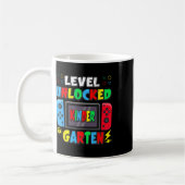 Mug Premier jour de niveau de maternelle débloqué jeu (Gauche)