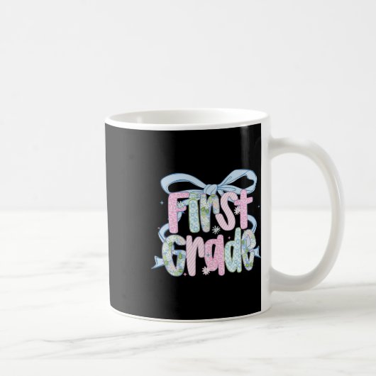 Mug Premier jour de première année Bundle floral pour  (Droite)
