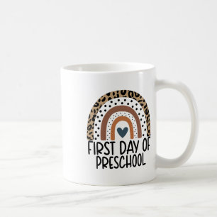 Mug Premier Jour D'école Maternelle Arc-en-ciel Enseig